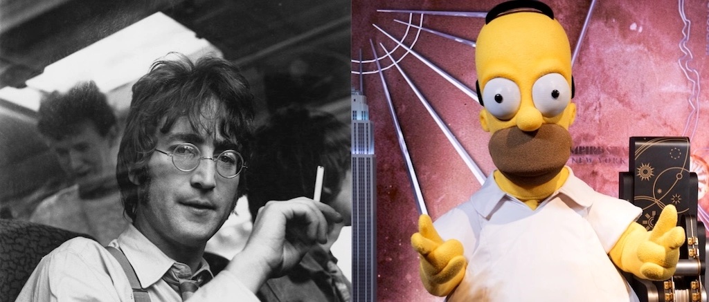 simpsons lennon