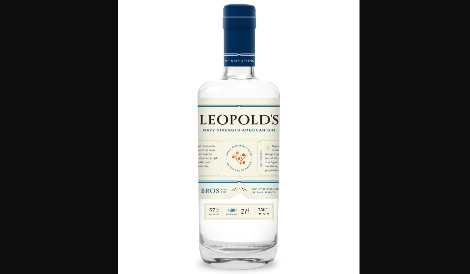 Leopold Brothers Navy Strength