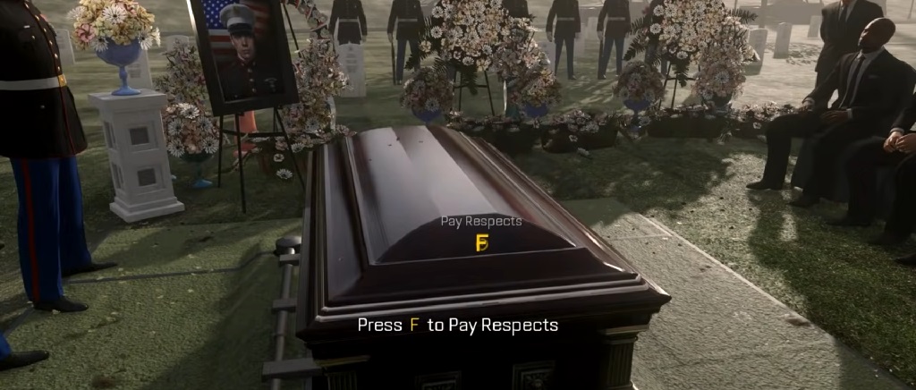 Press F To Pay Respects Call of Duty