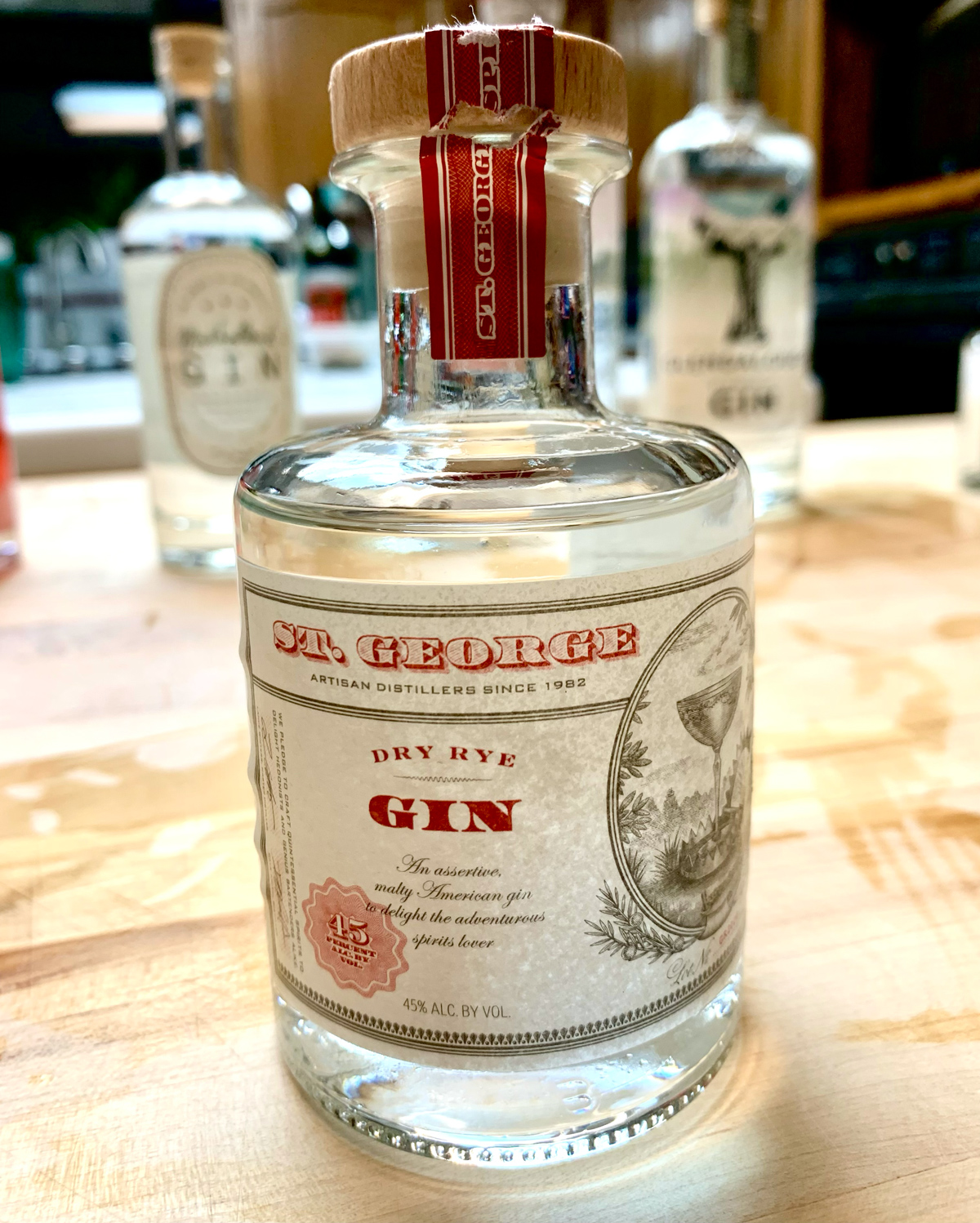 St Geoge Dry rye gin