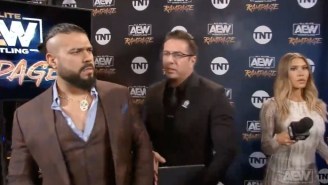 Andrade Was Reportedly Sent Home After Another AEW Backstage Altercation