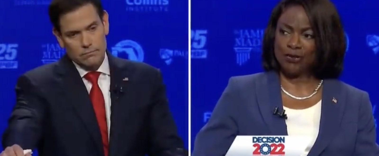 Marco Rubio Repeatedly Dragged By Val Demings During Debate