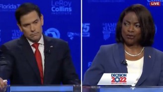 People Loved Watching Marco Rubio Have His Ass Repeatedly Handed To Him By Senate Opponent Val Demings During Their Debate
