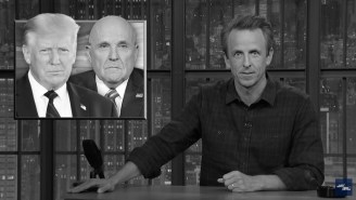 Seth Meyers Went Full Walter Cronkite In Response To News Of Trump’s Complaints About Rudy Giuliani’s Foul-Smelling Poop