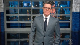 Stephen Colbert Taunted Kanye West With A Call For Adidas To Collaborate With Pete Davidson And His Massive Dong