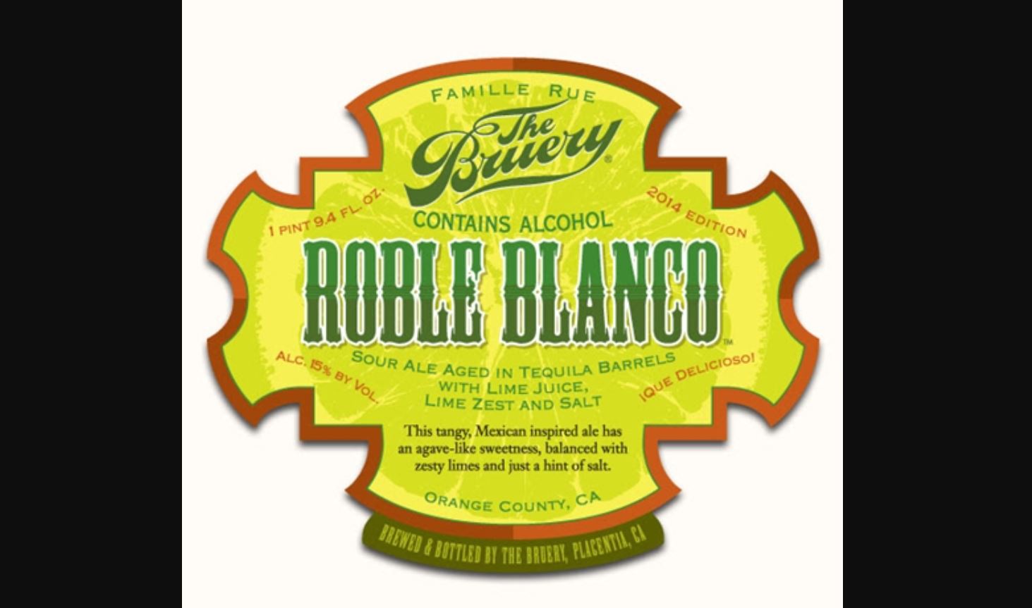 The Bruery Roble Blanco