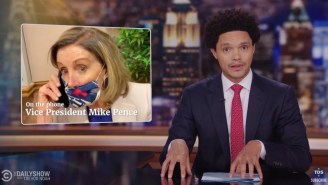 Trevor Noah Was Shocked — And Very Amused — Hearing Nancy Pelosi Discuss The Jan 6th Rioters ‘Poo-Pooing’ All Over The Floors Of The Capitol