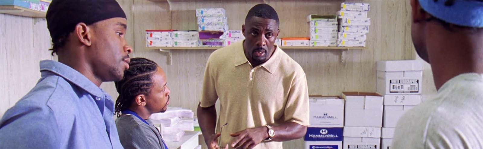 Idris Elba as Stringer Bell on The Wire