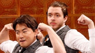 Bowen Yang And Jack Harlow Serve Up Tableside Cocktails On ‘SNL’