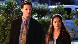 With His Decades-Long One-Sided Feud With Keanu Finally Settled, Matthew Perry Is Now Coming For… Salma Hayek?