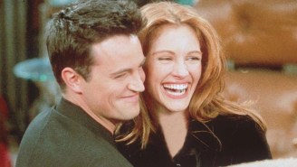 Matthew Perry Went To Some Truly Above-And-Beyond Lengths To Coax Julia Roberts Into Guest Starring On ‘Friends’