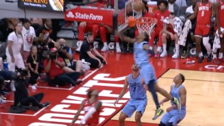 Ja Morant Levitated On This Chasedown Block Against Jalen Green