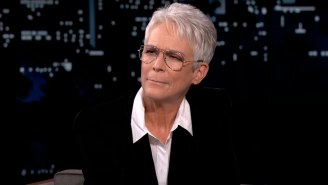 Jamie Lee Curtis Signed A Contract On ‘Kimmel’ To Confirm That ‘Halloween Ends’ Is Her Final ‘Halloween’ Movie