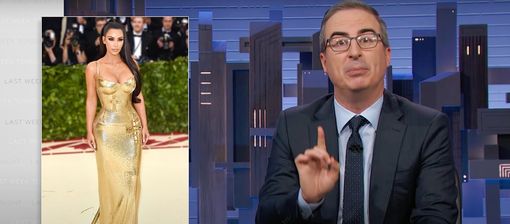 John Oliver Kim Kardashian MET Gala