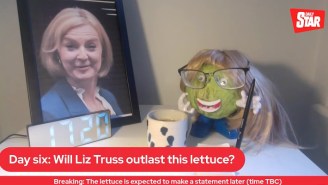 A British Tabloid Accurately Predicted That A Lettuce Head Would Last Longer Than British PM Liz Truss (Let The Joke Tossing Begin)