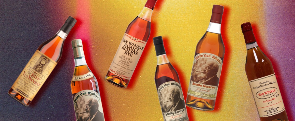 Every Bottle Of The 2022 Pappy Van Winkle Whiskey Line, Ranked