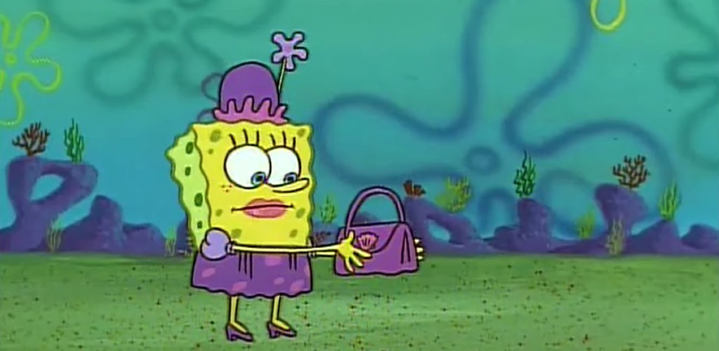 spongebob purse 1024