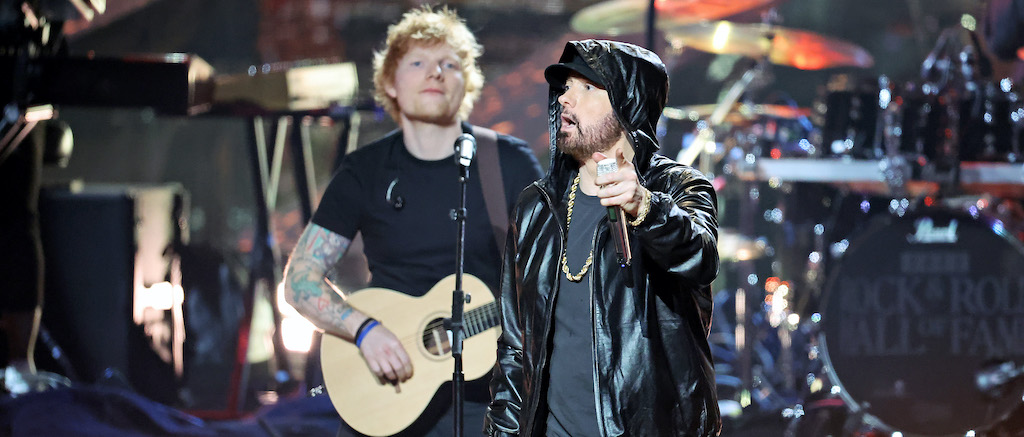 Ed Sheeran Eminem Rock Hall 2022