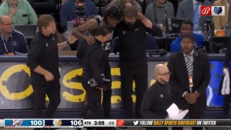 Ja Morant Got Helped To The Locker Room After Suffering A Leg Injury