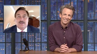 Seth Meyers Roasted ‘Cyber Expert’ Mike Lindell For His Nonsensical Election Conspiracy Theories: ‘He’s Like McGruff If Someone Put Meth In His Kibble’