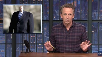 Seth Meyers Was ALMOST Speechless That ‘Sack Of Sh*t’ Donald Trump Suggested The Attack On Paul Pelosi Was An Inside Job
