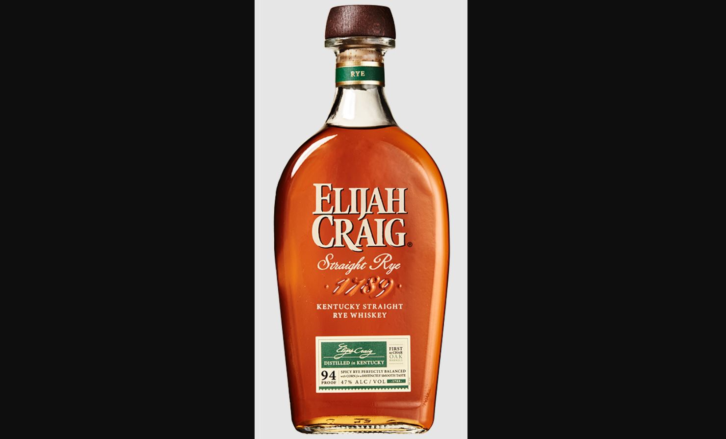 Elijah Craig Straight Rye