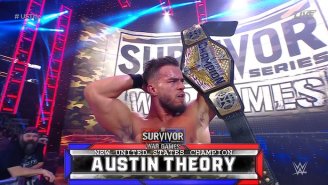 Austin Theory Won The US Title At WWE Survivor Series