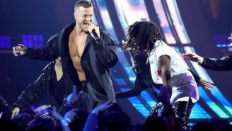 Imagine Dragons And JID Gave A Fiery Performance Of ‘Enemy’ At The 2022 AMAs