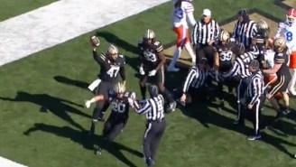 Vanderbilt’s Long Snapper Scored A Touchdown After He Fell On A Muffed Punt