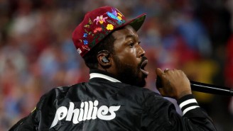 Meek Mill Shows Philly Pride With High-Energy Performance of ‘Dreams & Nightmares’ At The World Series