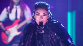 Rina Sawayama Brought Some Serious Halloween Vibes With Her ‘Frankenstein’ Performance On ‘Late Night’