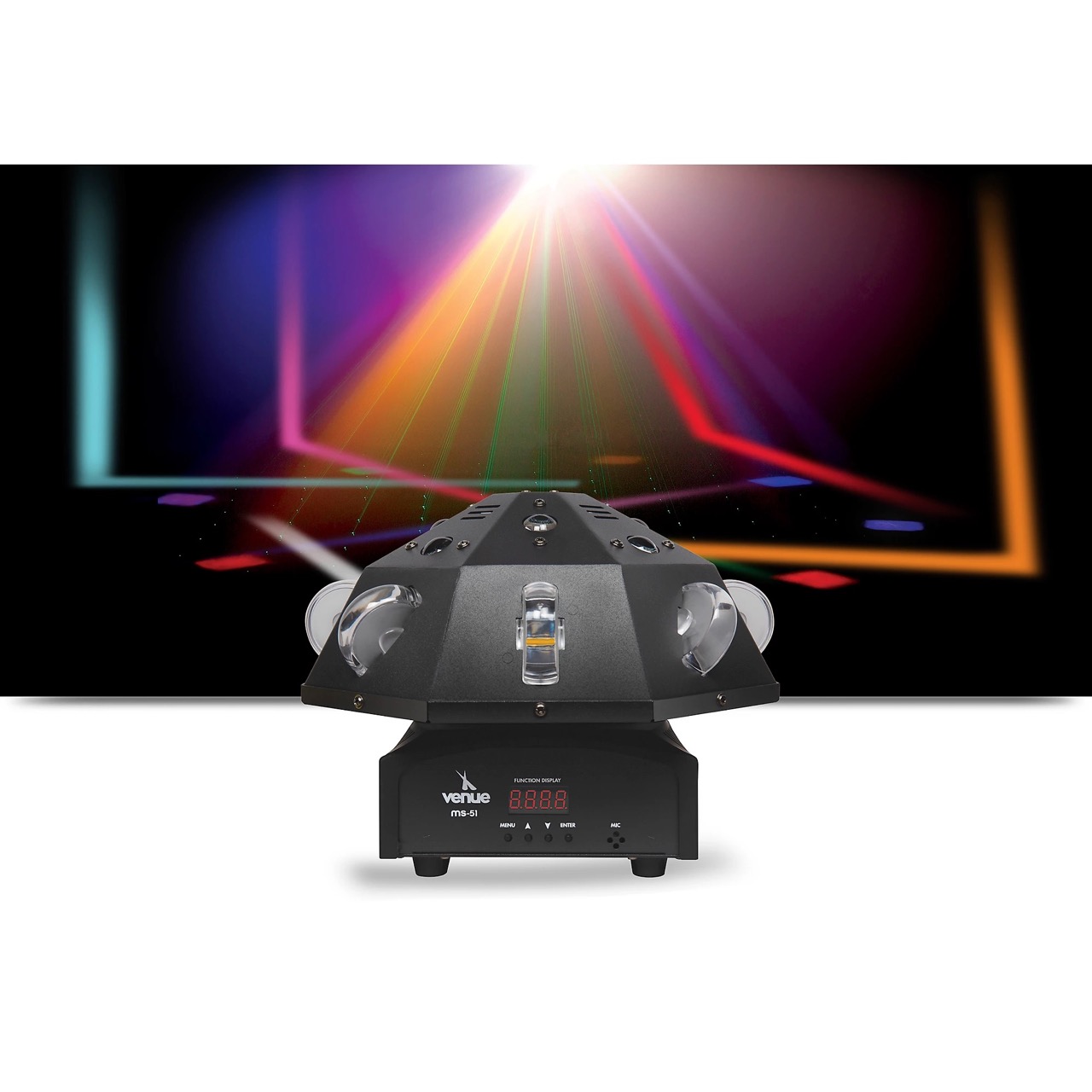 Venue Mothership 360 Degree Moving Head Multi-FX Light With Laser