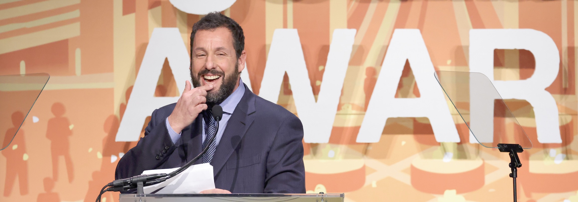 Adam Sandler Brought Up Timothée Chalamet's Butt In Speech