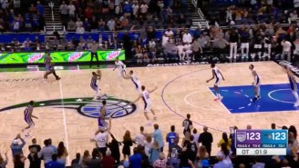 De’Aaron Fox Pulled Up From Midcourt For A Game-Winning Buzzer-Beater Over The Magic