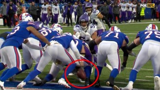 The Bills Fumbled A Snap In Their Own End Zone Leading To An OT Loss To The Vikings