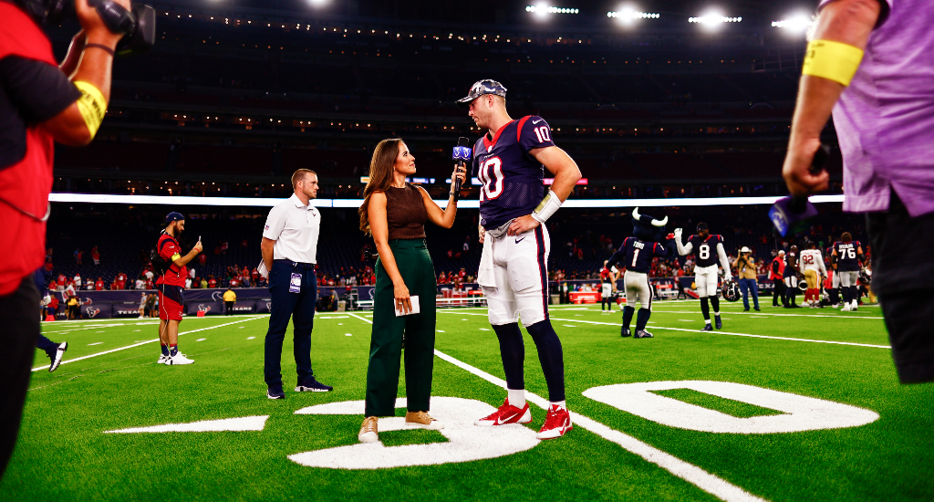 Playmakers: Kaylee Hartung Talks First Ever Prime Video TNF