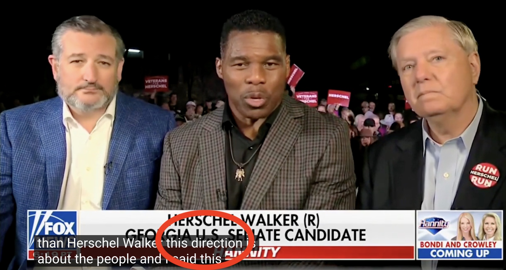 Herschel Walker erection