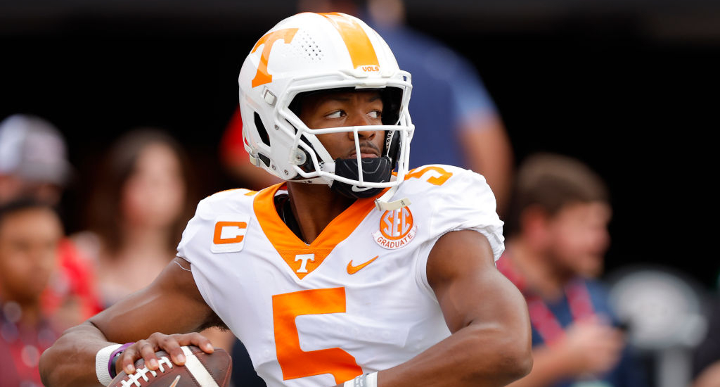 Tennessee QB Hendon Hooker Suffered A Torn ACL