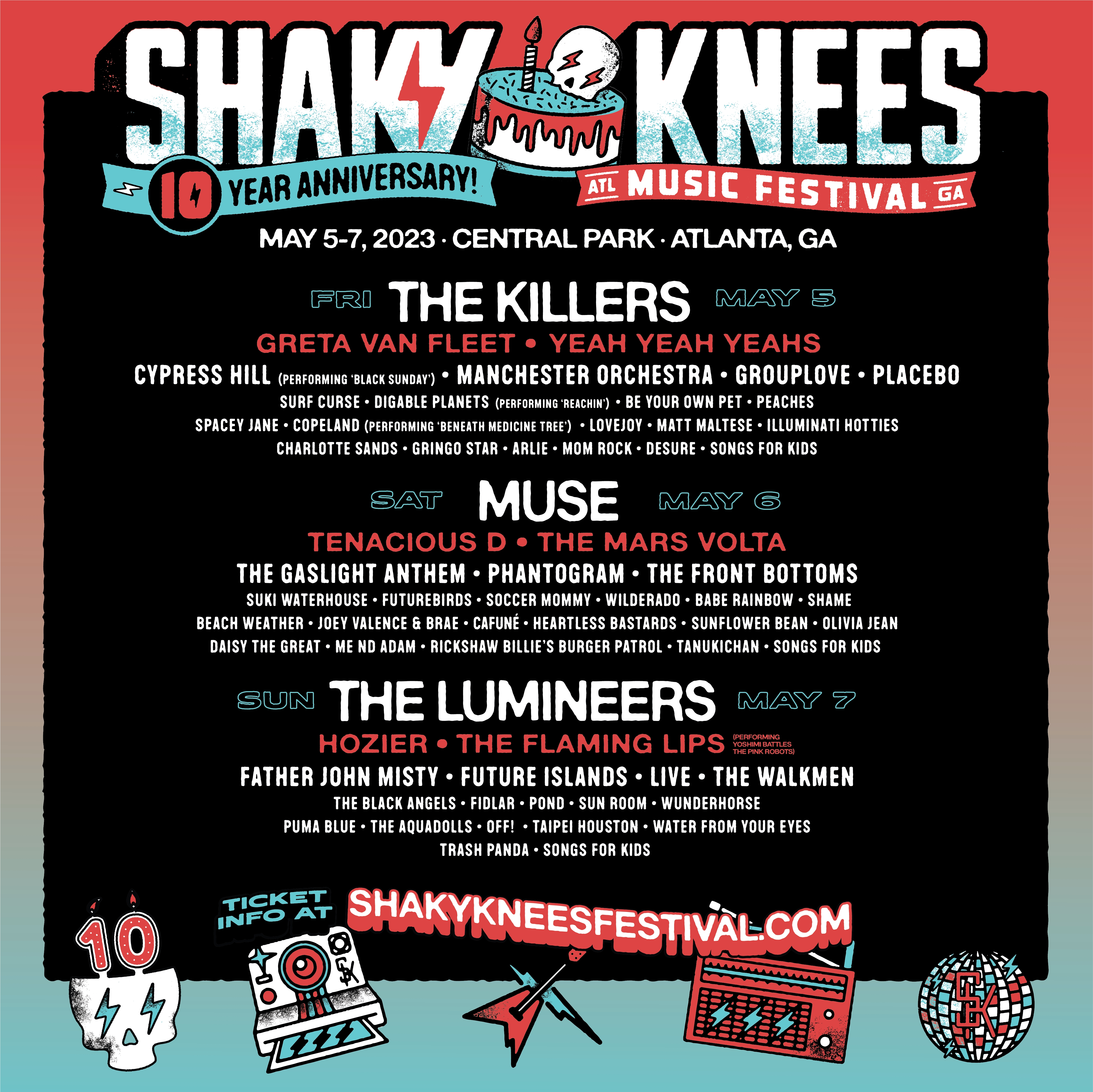 Shaky Knees 2023