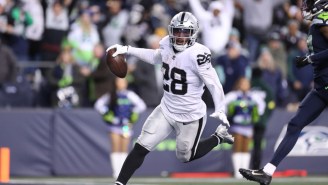 The Raiders Beat Seattle On A Walkoff 86-Yard Touchdown Run By Josh Jacobs In Overtime