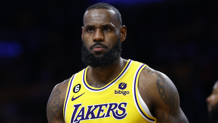 LeBron James Lakers 2022