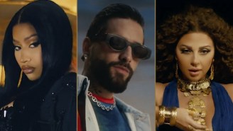 Nicki Minaj, Maluma, And Myriam Fares Team Up For The Multi-Lingual World Cup Single ‘Tukoh Taka’