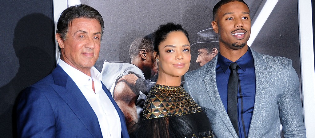 Sylvester Stallone Creed Premiere