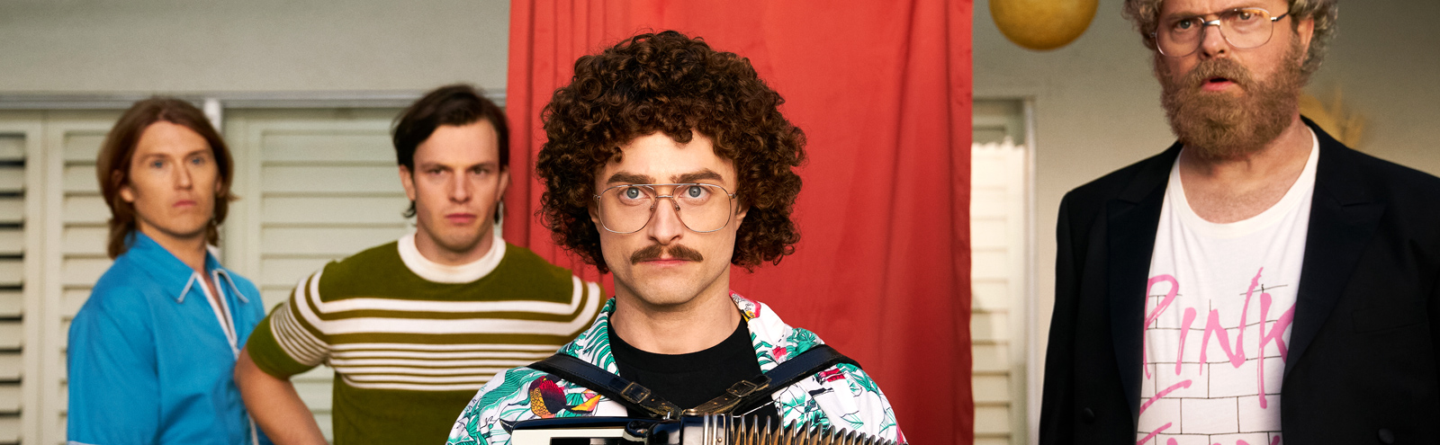 Daniel Radcliffe as Weird Al in Weird: The Al Yankovic Story