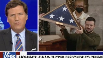 Tucker Carlson Was Not Impressed By Zelensky’s Speech, Or His Outfit Choice: He’s ‘Dressed Like The Manager Of A Strip Club’