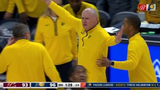 Rick Carlisle Got Ejected For Losing His Mind After Donovan Mitchell Got Away With A Blatant Travel