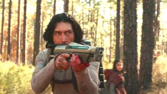 Adam Driver Goes Dinosaur Hunting On A Distant Planet In The Sam Raimi-Produced ’65’ Trailer