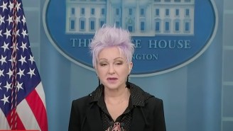 Sam Smith And Cyndi Lauper Celebrated Joe Biden Signing The Respect For Marriage Act With White House Performances