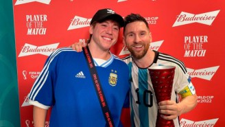 Paulo Londra Met Lionel Messi And Tini Rooted For Her Boyfriend Rodrigo De Paul At The 2022 FIFA World Cup