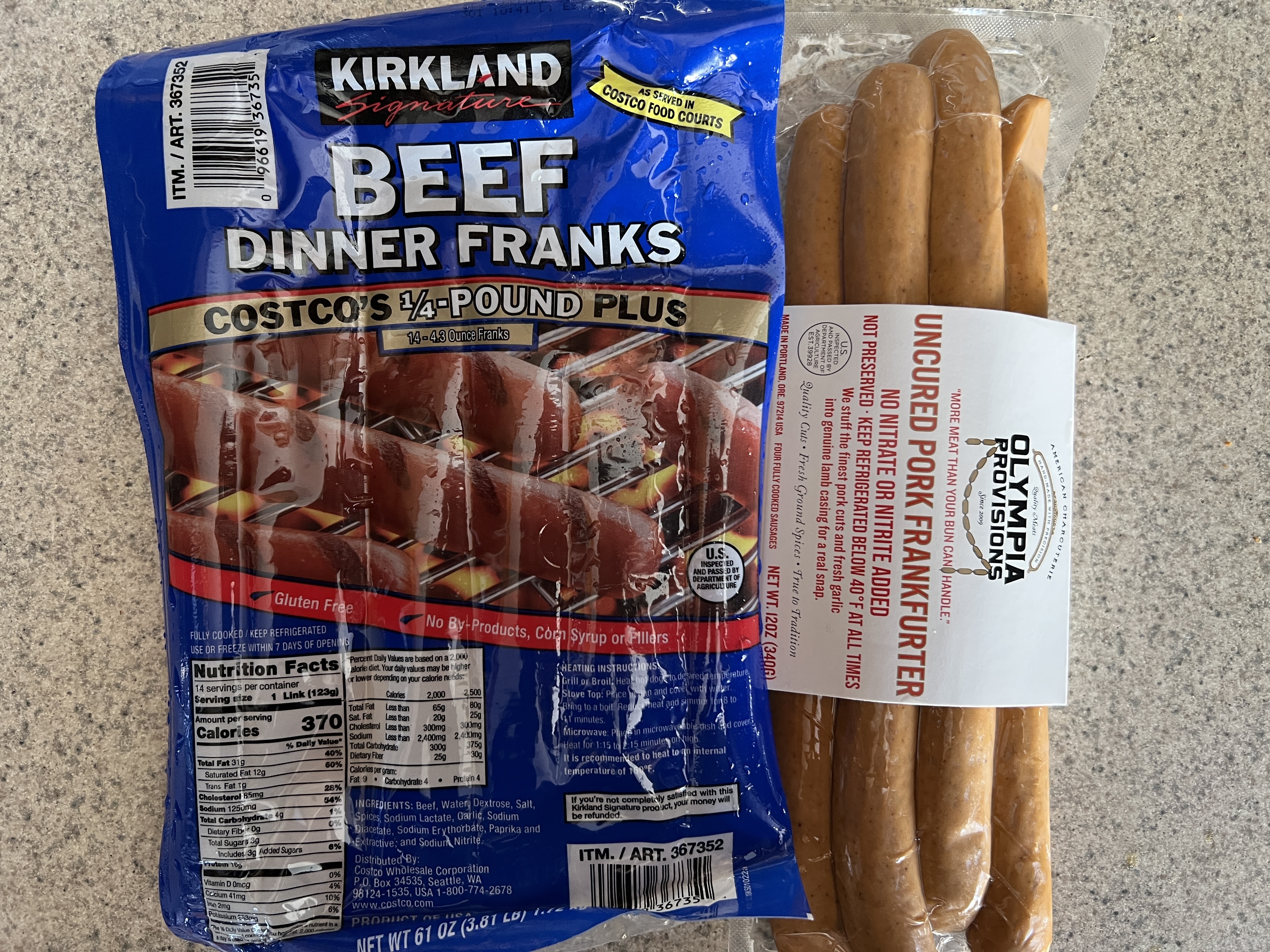 Costco Hot Dog Battle